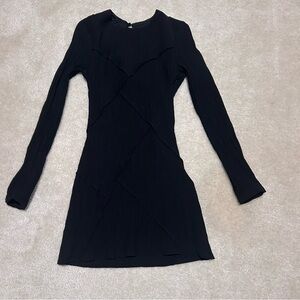 Zara black dress